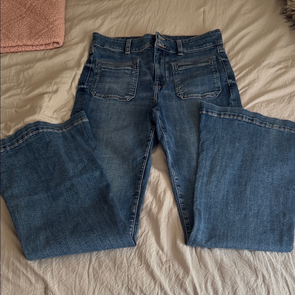 American Eagle Outfitters Dark Blue Denim Jeans